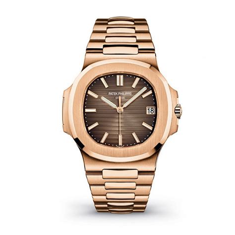 patek philippe nautilus brown dial